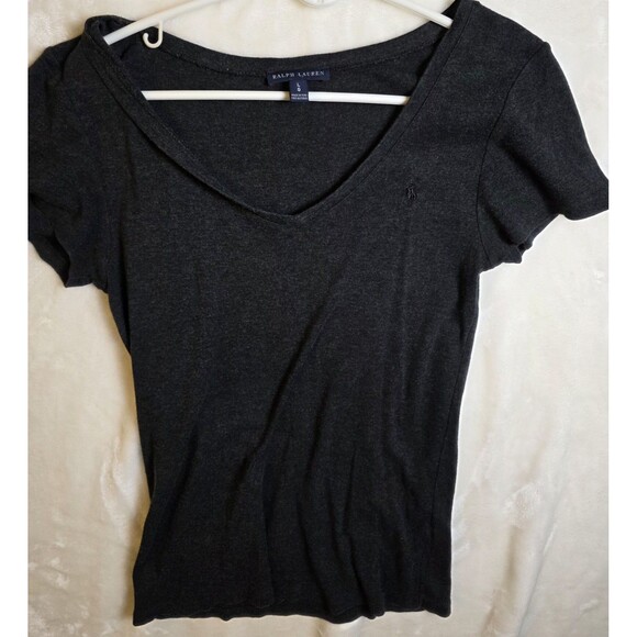 Polo‎ Ralph Lauren Women's Size L V Neck Shirt - Picture 1 of 5